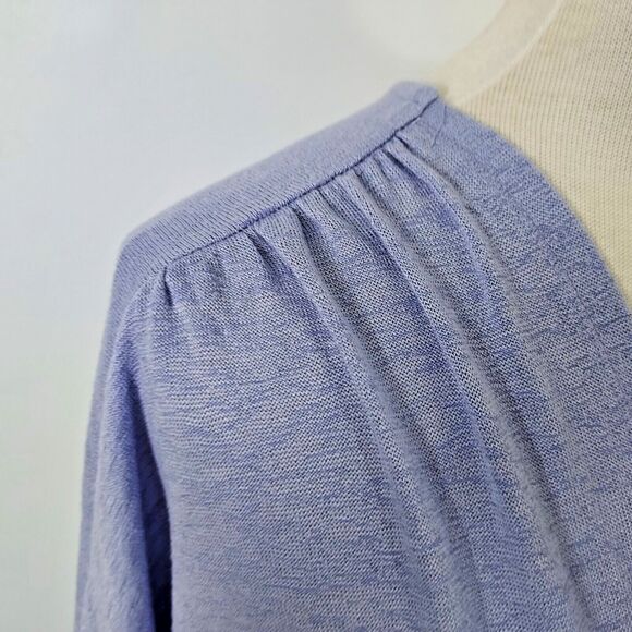 Northern Reflection Cardigan Sweater XL Stretch Soft Open Front Flowy Purple - Picture 5 of 13